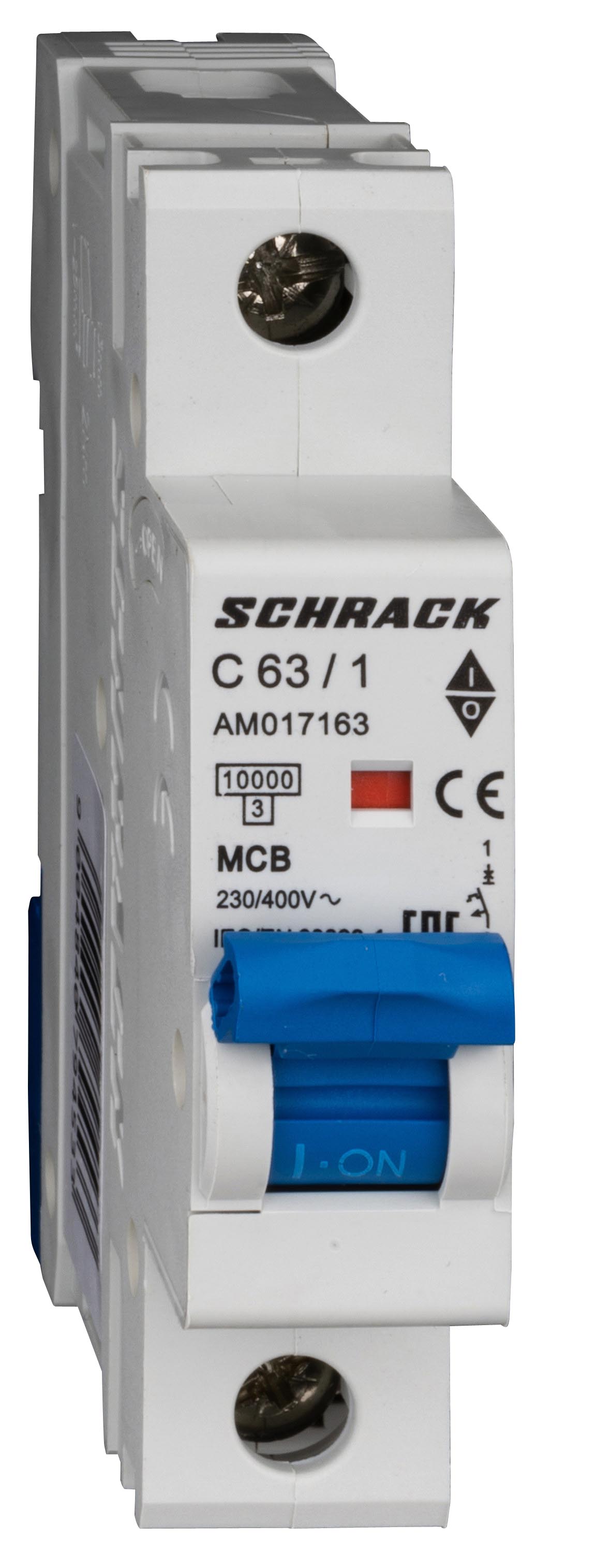 Leitungsschutzschalter AMPARO 10kA, C 63A, 1-polig