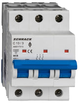 Leitungsschutzschalter AMPARO 10kA, C 13A, 3-polig