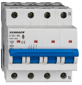 Leitungsschutzschalter AMPARO 10kA, C 25A, 3+N