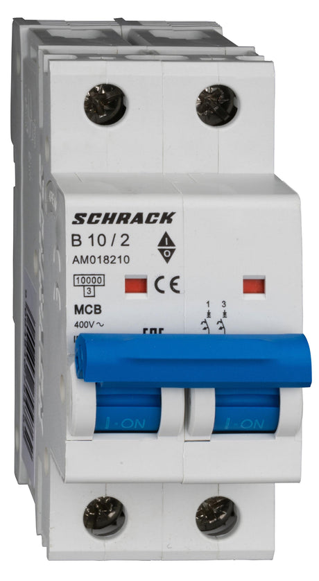 Leitungsschutzschalter AMPARO 10kA, B 10A, 2-polig