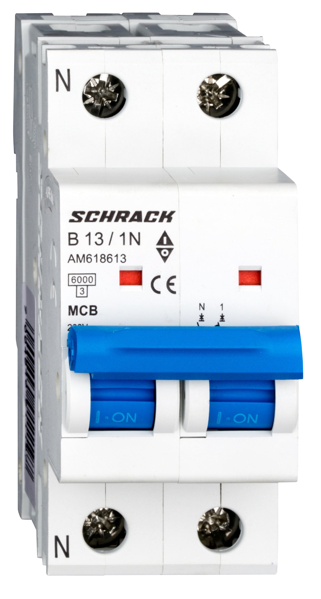 Leitungsschutzschalter AMPARO 6kA, B 13A, 1+N