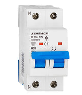 Foto: Leitungsschutzschalter AMPARO 6kA, B 16A, 1+N