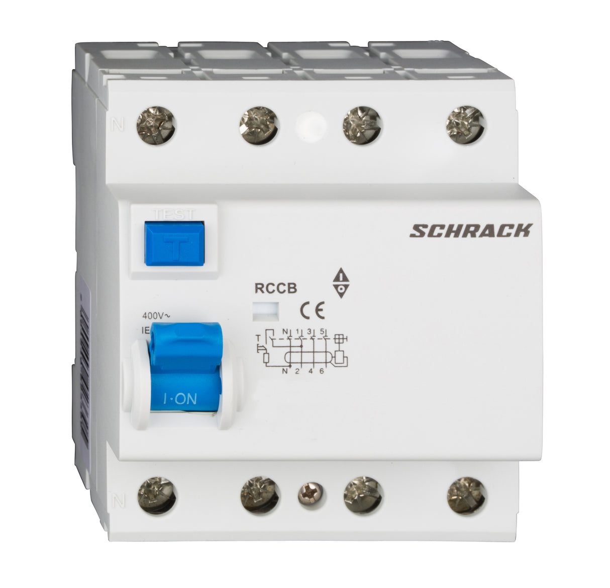 FI-Schutzschalter Serie AR, 10kA, 63A, 4-polig, 300mA,Type F