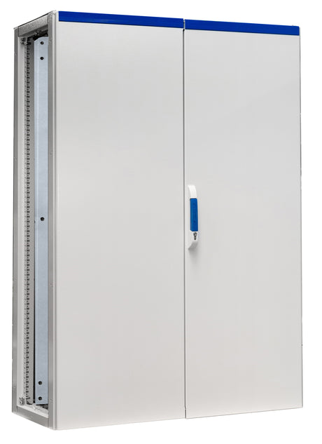 Foto: Anreihschrank 2-Tür IP54 H=1800 B=1200 T=600mm Stahlblech