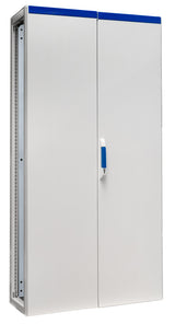 Anreihschrank 2-Tür IP54 H=2000 B=1000 T=400mm Stahlblech