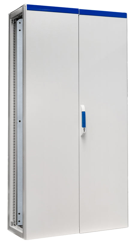 Foto: Anreihschrank 2-Tür IP54 H=2000 B=1000 T=500mm Stahlblech
