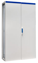 Anreihschrank 2-Tür IP54 H=2000 B=1200 T=400mm Stahlblech
