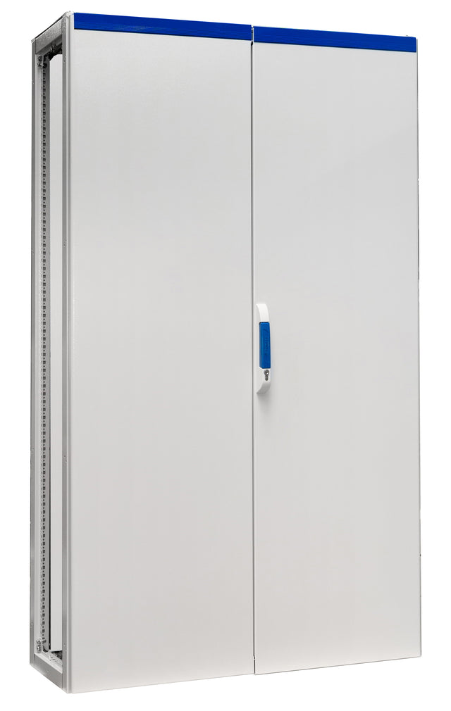 Foto: Anreihschrank 2-Tür IP54 H=2000 B=1200 T=400mm Stahlblech