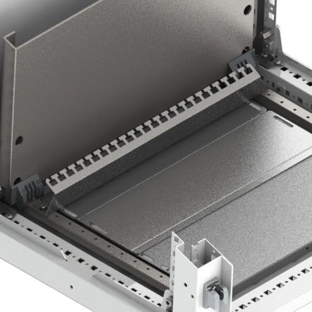 Foto: Kabelabfangschiene für 1000mm breite Schränke (VE=1 Stück)