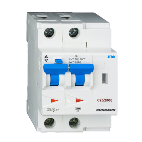 Foto: AFDD, Serie Lisa, C 25A, 2-polig, 30 mA, Typ A/kv, 10 kA