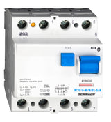 Foto: FI-Schalter, FU fest, 40A, 4-polig, 100mA, Bauart S, Typ A