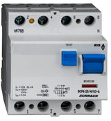 Foto: FI-Schalter 25A, 4-polig, 300mA, Typ A (Puls), 6kA