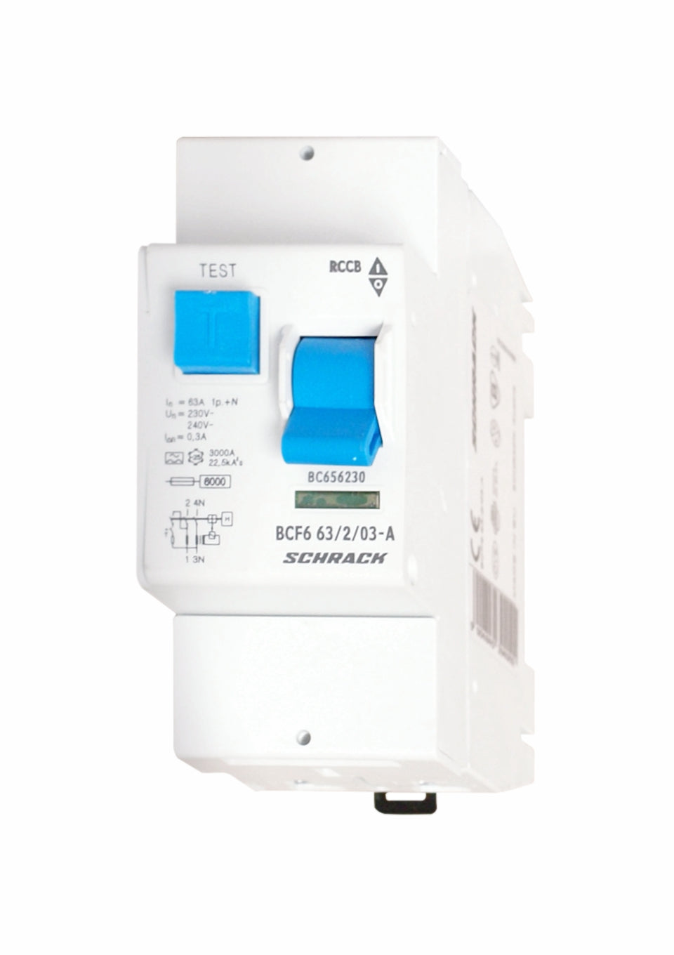 FI-Schalter 63A, 2-polig, 300mA, Typ A (Puls), 6kA