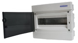 Foto: UP-Wohnungsverteiler 1-reihig, 8TE, IP40, transparente Tür