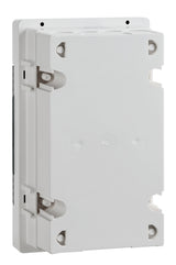 UP-Wohnungsverteiler 1-reihig, 4TE, IP40, transparente Tür