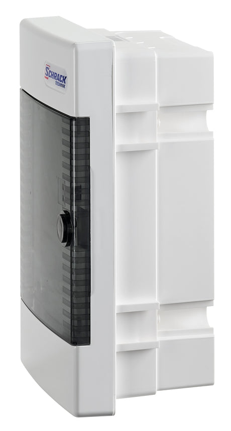 UP-Wohnungsverteiler 1-reihig, 4TE, IP40, transparente Tür