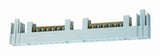 Foto: Klemmenträger mit 2x8 Schraubklemmen