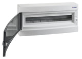 Foto: AP-Wohnungsverteiler 1-reihig, 24TE, IP40, transparente Tür
