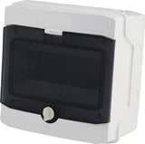 Foto: AP-Wohnungsverteiler 1-reihig, 8TE, IP65, transparente Tür