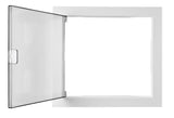 Foto: Kunststoffrahmen für BK085, 1-reihig, IP40, transparente Tür