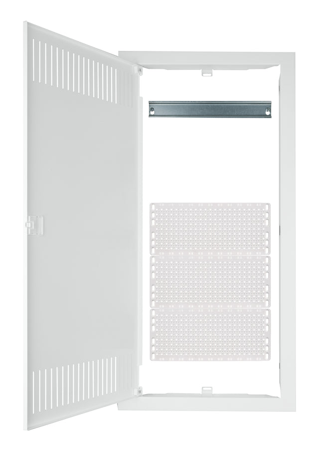 Foto: Rahmen, Tür, Einbauten für Mediaverteiler BK0857, 4-reihig