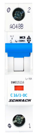 DC-Sicherungsautomat, Kennlinie C, 16A, 1-polig, 10kA