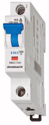 Foto: DC-Sicherungsautomat, Kennlinie C, 50A, 1-polig, 10kA