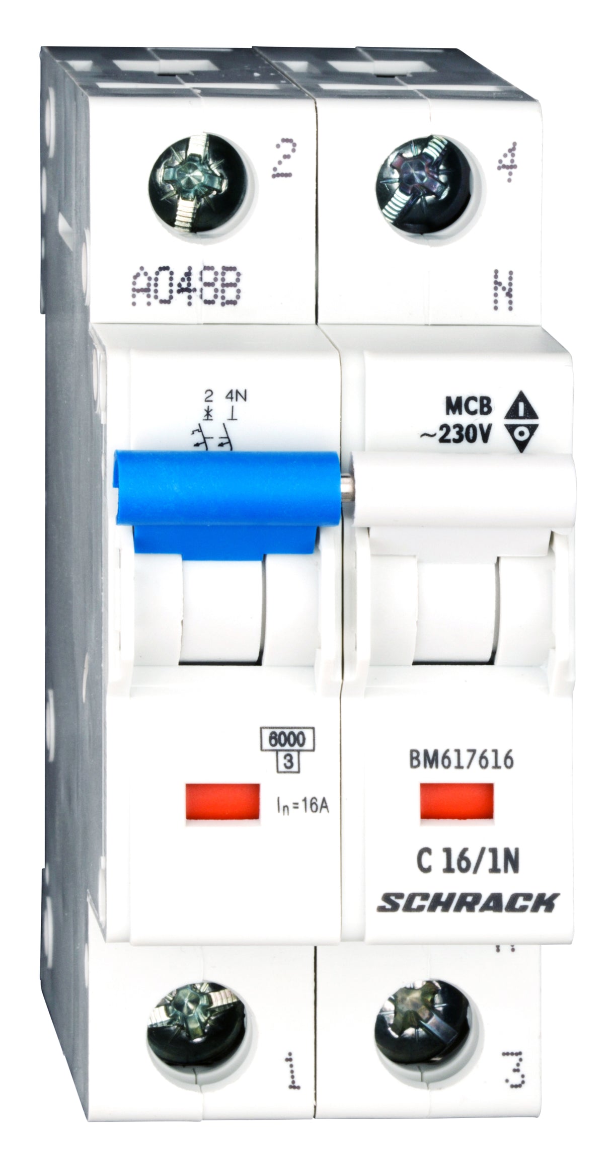 Sicherungsautomat, Kennlinie C, 16A, 1+N, 6kA