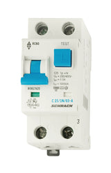 Foto: FI/LS-Schalter, Kennlinie C, 25A, 300mA, 1+N, Typ A
