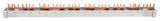 Foto: Verschienung 1xFI 4-polig, 8xLS 1+N, 20 TE, 10 mm²