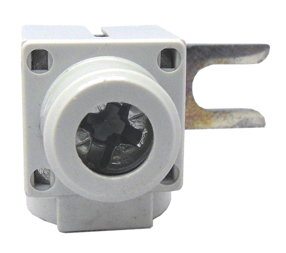 Foto: Anschlußklemme, Gabel, quer, 6-50mm², kurz