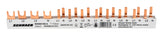 Verschienung, 1xFI 4-polig, 8xLS 1+N/1 TE, 12TE