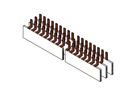 Stiftversch. L1,L2,L3, Stiftbreite 3,8mm, 16mm² TE=9mm, 1m