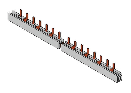 Stiftverschienung 2-polig, 10mm²