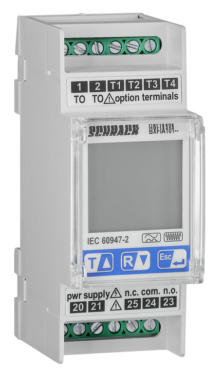 FI-Relais Typ A und Typ F, mit LCD Display, von 30mA - 30A