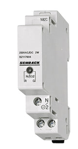 Foto: Reiheneinbau-Einzelleuchte LED 110-240VAC/DC, rot/grün