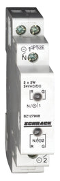 Foto: Reiheneinbau-Doppelleuchte LED 12-24VAC/DC, rot/grün
