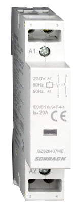 AMPARO-Installationsschütz 20A, 2S, 230VAC 1TE