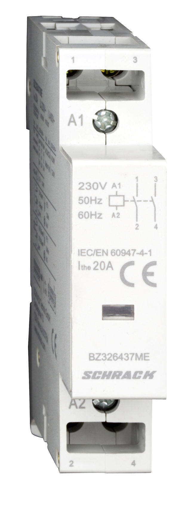 AMPARO-Installationsschütz 20A, 2S, 230VAC 1TE