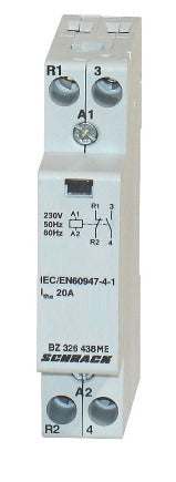 AMPARO-Installationsschütz 20A, 1S+1Ö, 230VAC 1TE