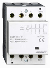 Foto: Installationsschütz 40A, 4Öffner, 230VAC 3TE, Serie ME