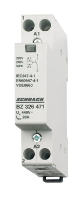 Installationsschütz 20A, 1S, 230VAC 1TE