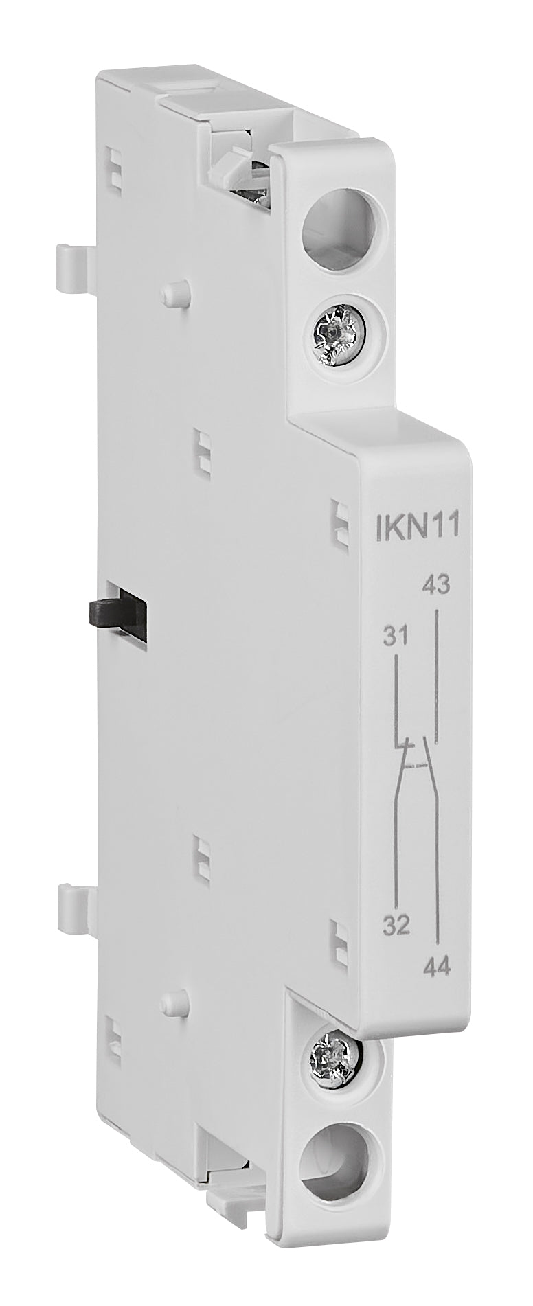 Hilfskontakt RH11, 1S+1Ö 6A f. Inst.schütze R  0,5TE