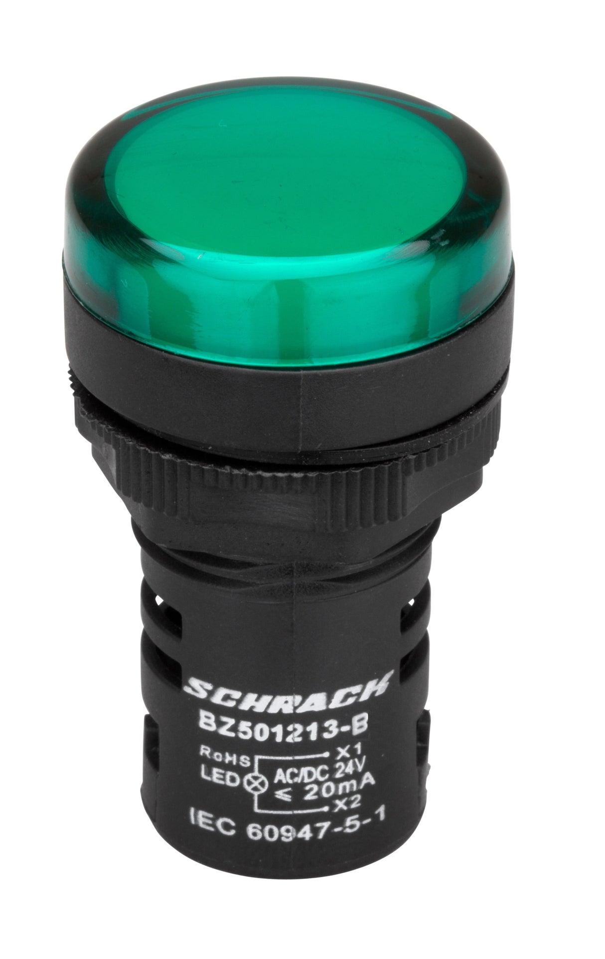 LED-Leuchtmelder Monoblock 24VAC/DC grün
