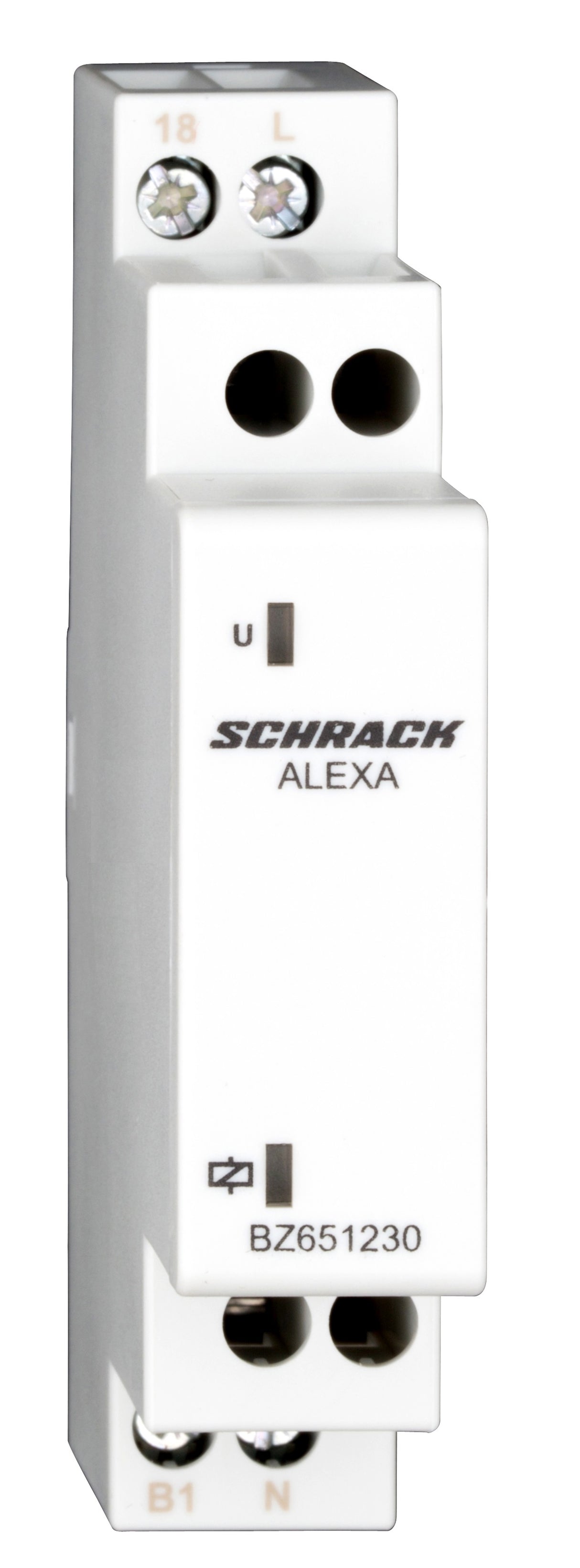 High-Inrush-Reiheneinbau-Relais ALEXA, 1 Schließer, 230VAC