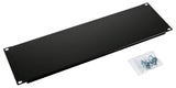 Foto: Blindplatte Stahl, 19", 3HE, RAL9005