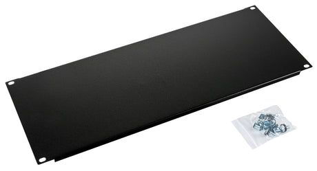 Foto: Blindplatte Stahl, 19", 4HE, RAL9005