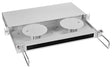 Foto: 19" LWL Überlängenschubladenbox, T=210mm, 1HE, RAL7035