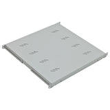 Foto: 19" Fachboden Fix, bis 80kg Last, T=450mm, 1HE, RAL7035