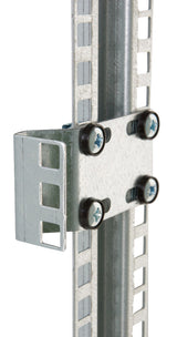 Foto: 19"Vertikalhalterset 1HE f.mittlere 19"-Schiene Standschrank